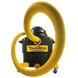 Dustless has the best vacuum to minimize silica dust exposure