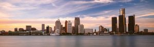 Detroit skyline - representing HGA territory