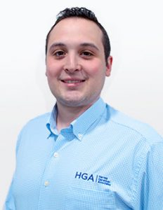 headshot of Jared Kaufman, HGA Marketing Manager