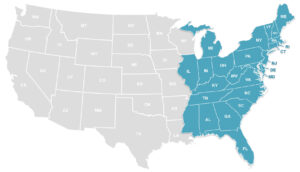 HGA Territory Map